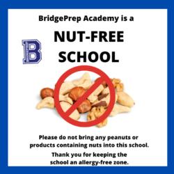 NUT FREE SCHOOL Due to  Allergies!    